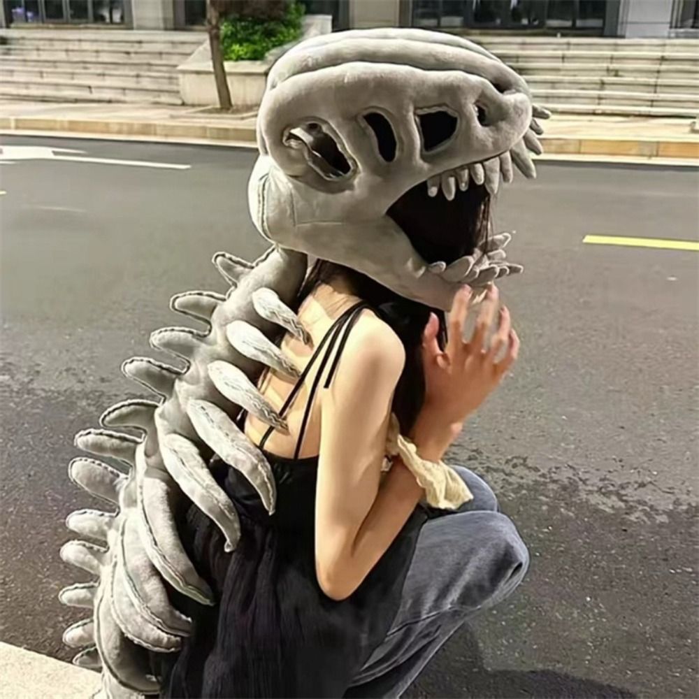 หน้ากากโครงกระดูกไดโนเสาร์ดีไซ - Easy Cosplay Prop บทวิจารณ์และราคา
