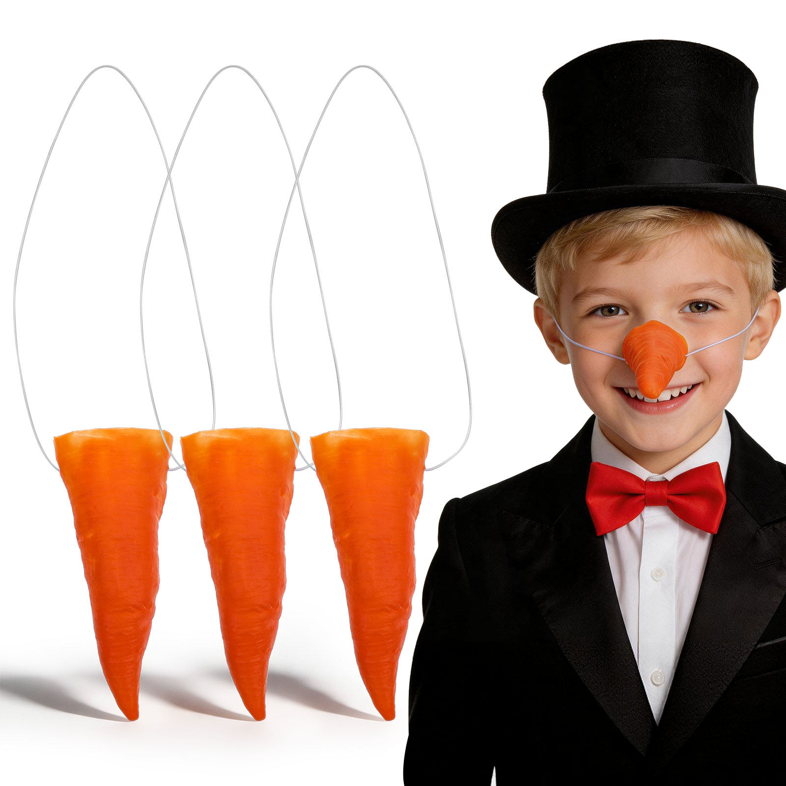3 ชิ้น อุปกรณ์ประกอบฉากจมูกแคร - Easy Cosplay Prop บทวิจารณ์และราคา