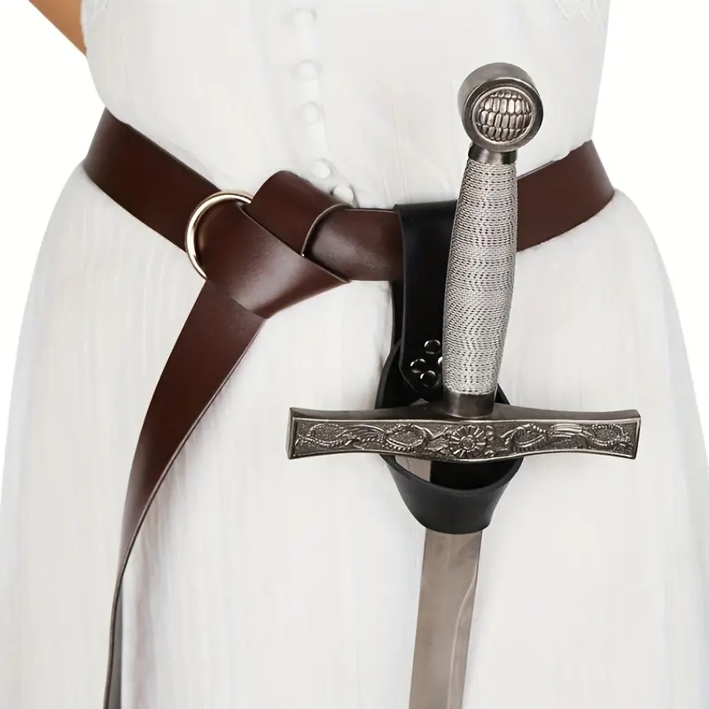 เข็มขัดหนังสไตล์ไวกิ้งย้อนยุค  - Cosplay Prop Dagger บทวิจารณ์และราคา
