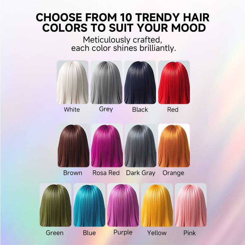 ขนย้อมโคลนผมสีWaxง่ายต่อการล้า - Hair Spray Color บทวิจารณ์และราคา