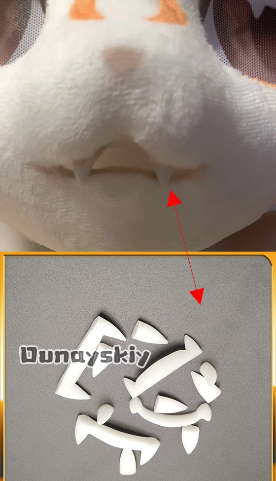 Furry 3D การพิมพ์ Kemono Fursu - Cosplay Prop 3D Print Settings บทวิจารณ์และราคา
